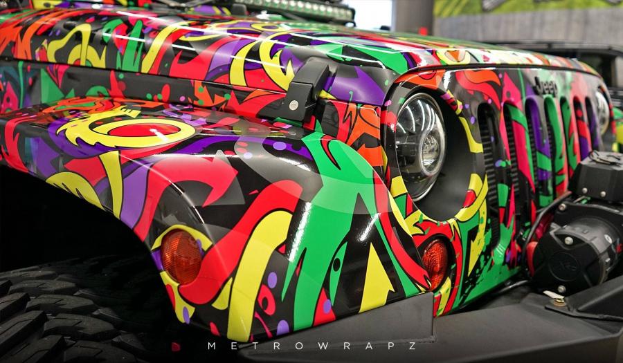 Детали экстерьера Jeep Wrangler Ultimate Irenko by MetroWrapz 2016 года  (фото 3 из 6)